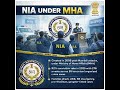 🔍 NIA under MHA: India’s Core Counter-Terrorism Force