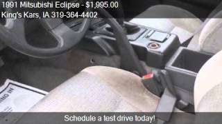 1991 Mitsubishi Eclipse Base 2dr STD Hatchback for sale in M