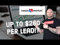 How to Make $260 Per Lead? Leadsmarket Overview