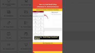 How to Add Multi Step Checkout in WooCommerce Store by ShopLentor #woocommerce #wordpress #elementor