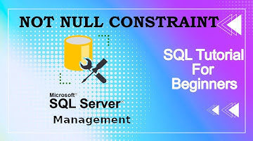 NOT NULL Constraint in SQL |  Hindi Mei Puri Explain
