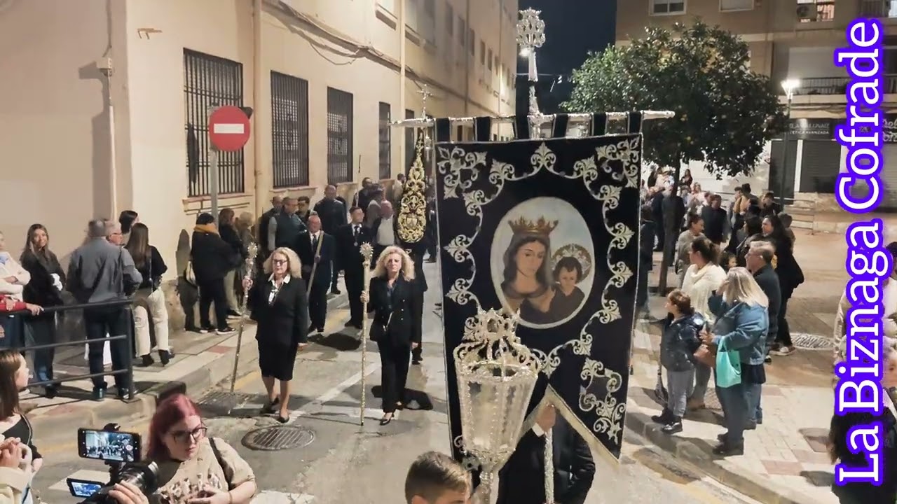 Málaga 2025 || Nuestra Señora del Carmen de Huelin || Rosario de Ánimas