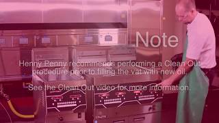 Henny Penny Evolution Elite Open Fryer Oil Dispose