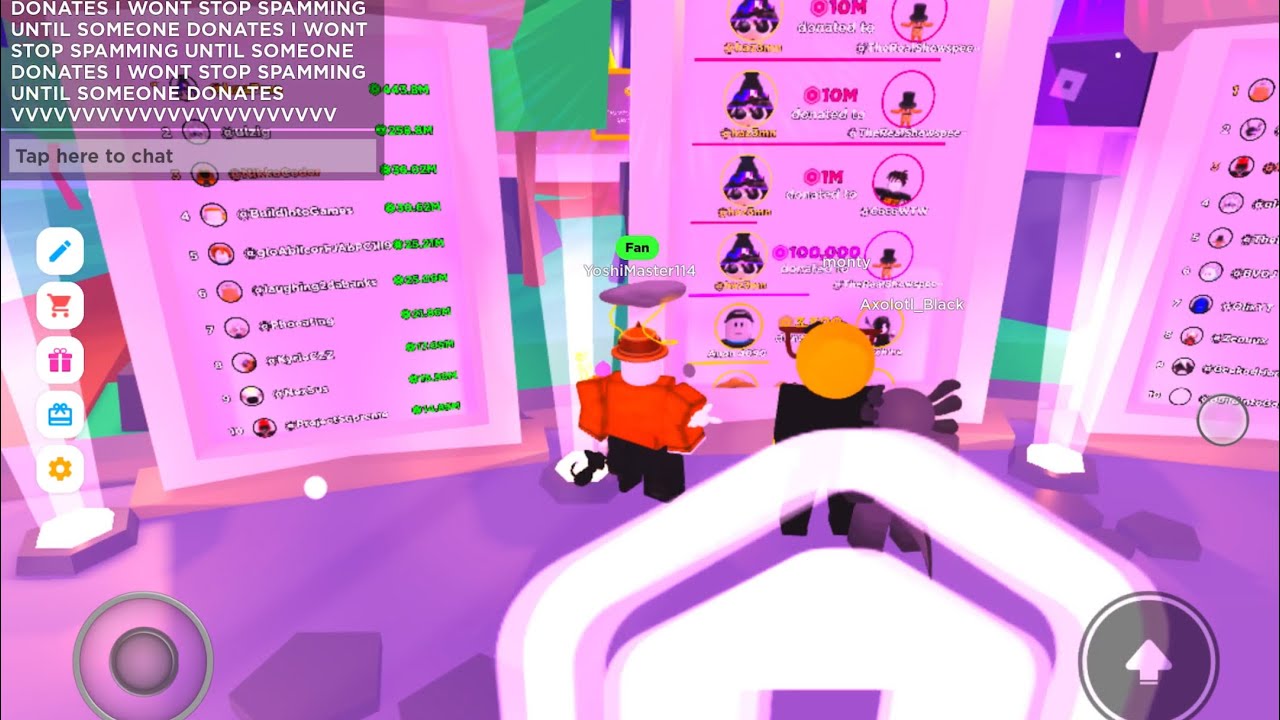 HAZEM DONATES 30M ROBUX TO ISHOWSPEED - YouTube