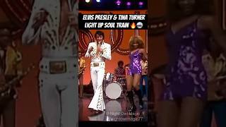 Elvis Presley \u0026 Tina Turner maken Soul Train helemaal af 🔥🪩 #shorts #viral #elvispresley