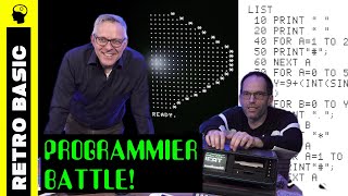 Retro Basic Programmier Battle: AIM-65 vs Commodore 64