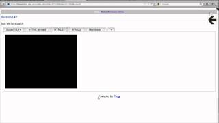 Frog HTML embed in workspaces