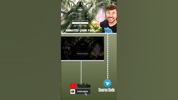 🤩 Animated Login Form using HTML & CSS only | No JavaScript or jQuery