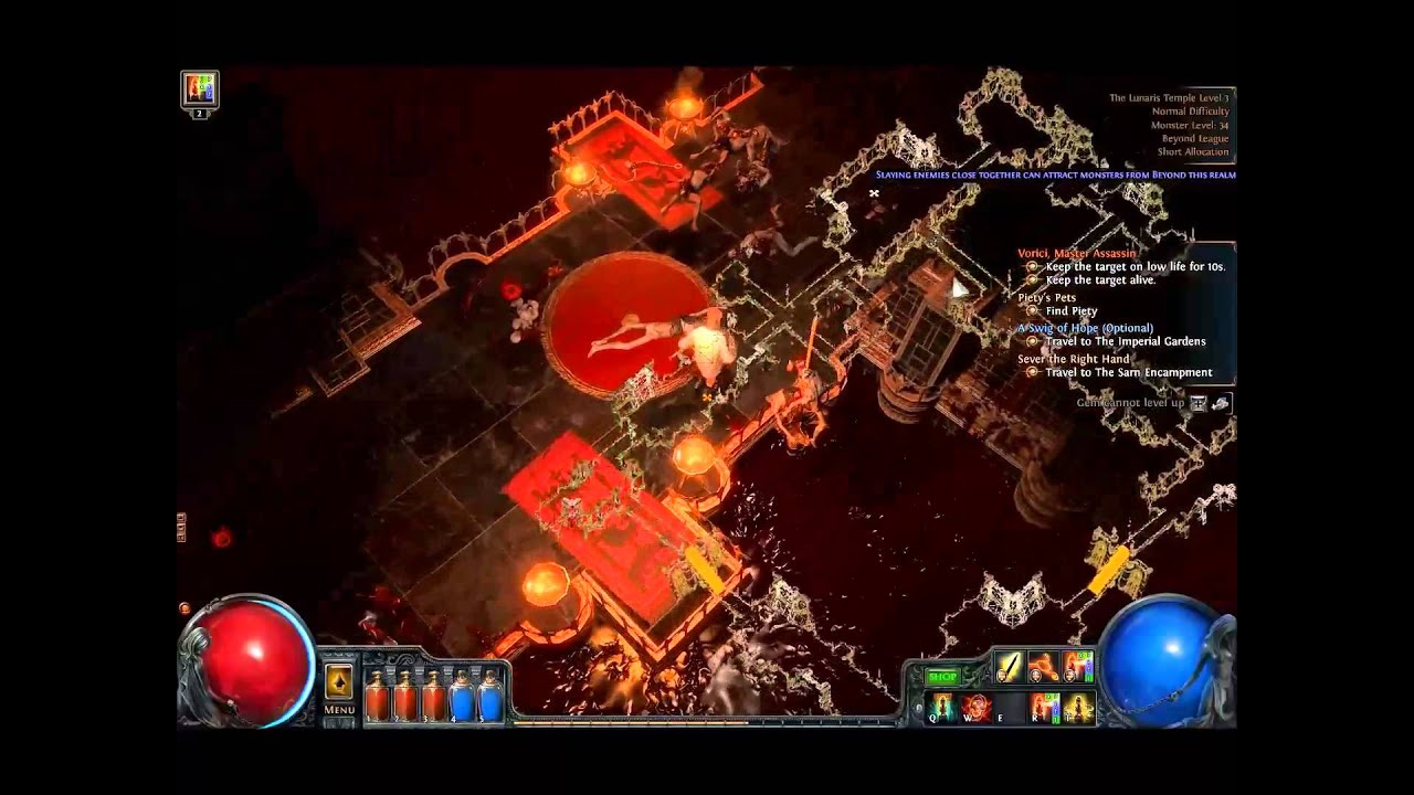 Path of Exile: Forsaken Master Vorici Master Assassin Episode 1