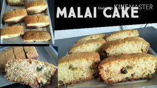 Malai Cake | Rich Fresh Cream Cake | Best Tea Time Cake