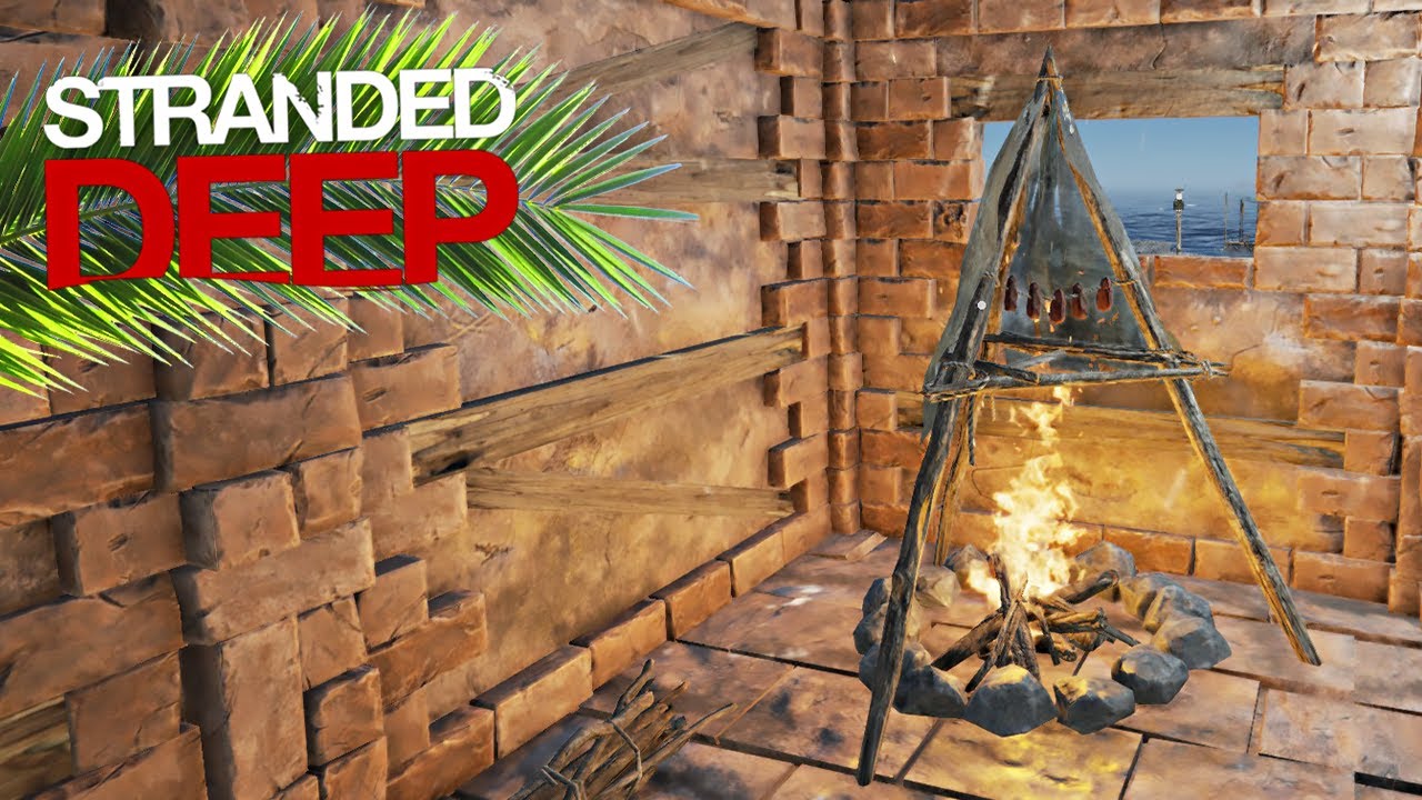 STRANDED DEEP 17 | FINALIZANDO O INTERIOR DA CASA - YouTube