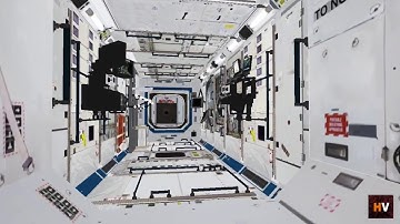 International Space Station Blender Project File (.blend)