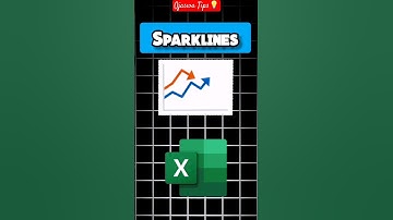 How to create sparklines in Excel Sheet  #excelfunctions #excel365 #dataentry