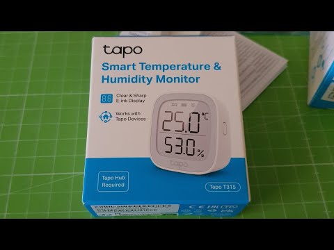 TP-Link Tapo T315 Smart Temperature & Humidity Monitor - Tapo T315