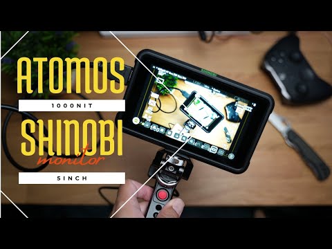 Atomos Shinobi "Best 4K External Monitor" for Sony A7iv