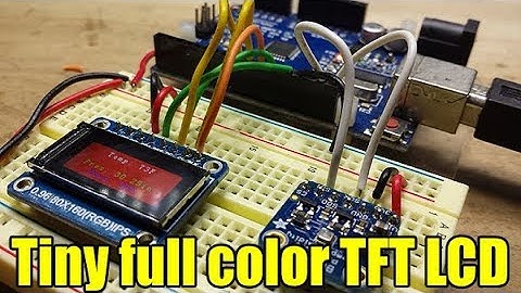 ST7735S based LCD Display for Arduino - How to get it working