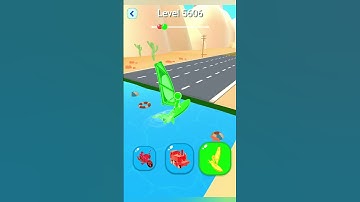 Shape shifting2 game level #5606   hyper casual game #shapeshifting  #gameplay #gaming #shortvideo