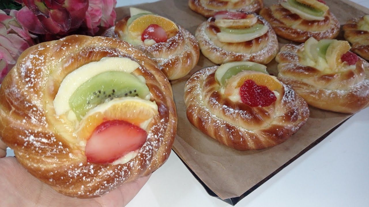 С этими булочками 😍Забудьте обо всех рецептах😱 Невероятно вкусные и мягкие #asmr