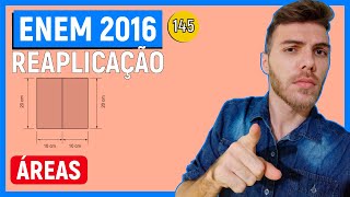 145 Enem 2016 REAPLICAÇÃO - ÁREAS -  Um agricultor vive da plantação de morangos que são vendidos