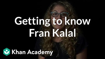 Getting to know Fran Kalal | Sets & Staging | Computer animation | Khan Academy