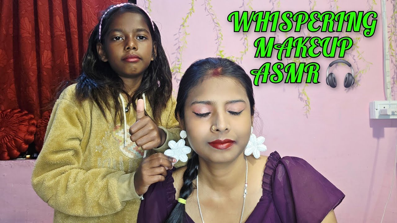 Relaxing Makeup ASMR by Bharti 💄 | Whispering • Personal Attention