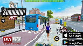 Bus Simulator 2023 Ovilex - Android Gameplay - Buenos Aires Tour Route #9 - Shoaib Gaming screenshot 4