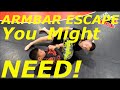 Cool Armbar ESCAPE Right into Side Control!