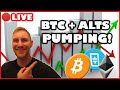 BITCOIN AND ALTCOINS BREAKING ALL TIME HIGHS! (Bitcoin Live)