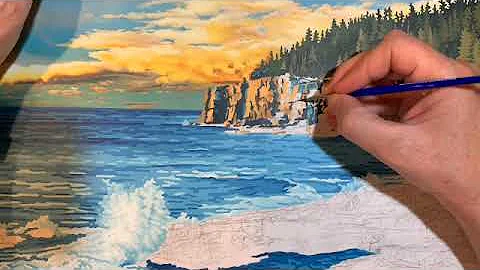 Keith Rust Illustration - Creating Rocky Acadia Co...