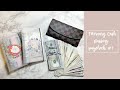 Cash envelope stuffing | February Paycheck #1| 21 year old college student
