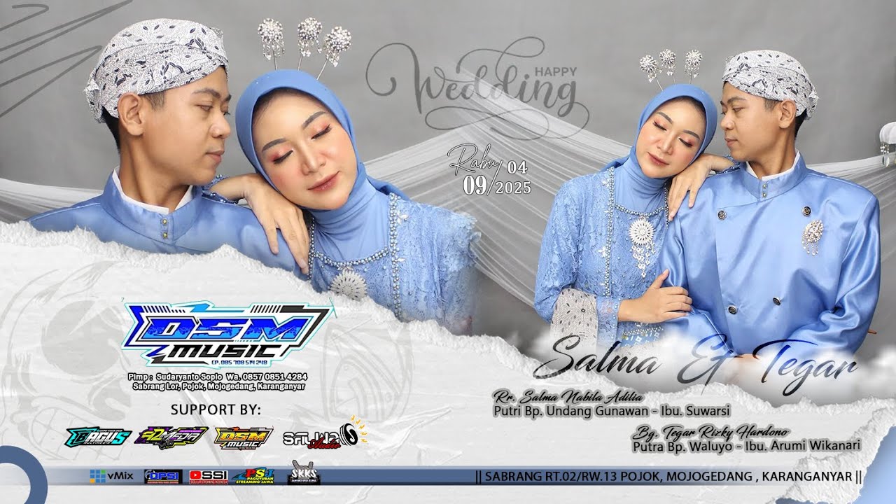 Live DSM MUSIC || SALWA NADA AUDIO - Wedding 