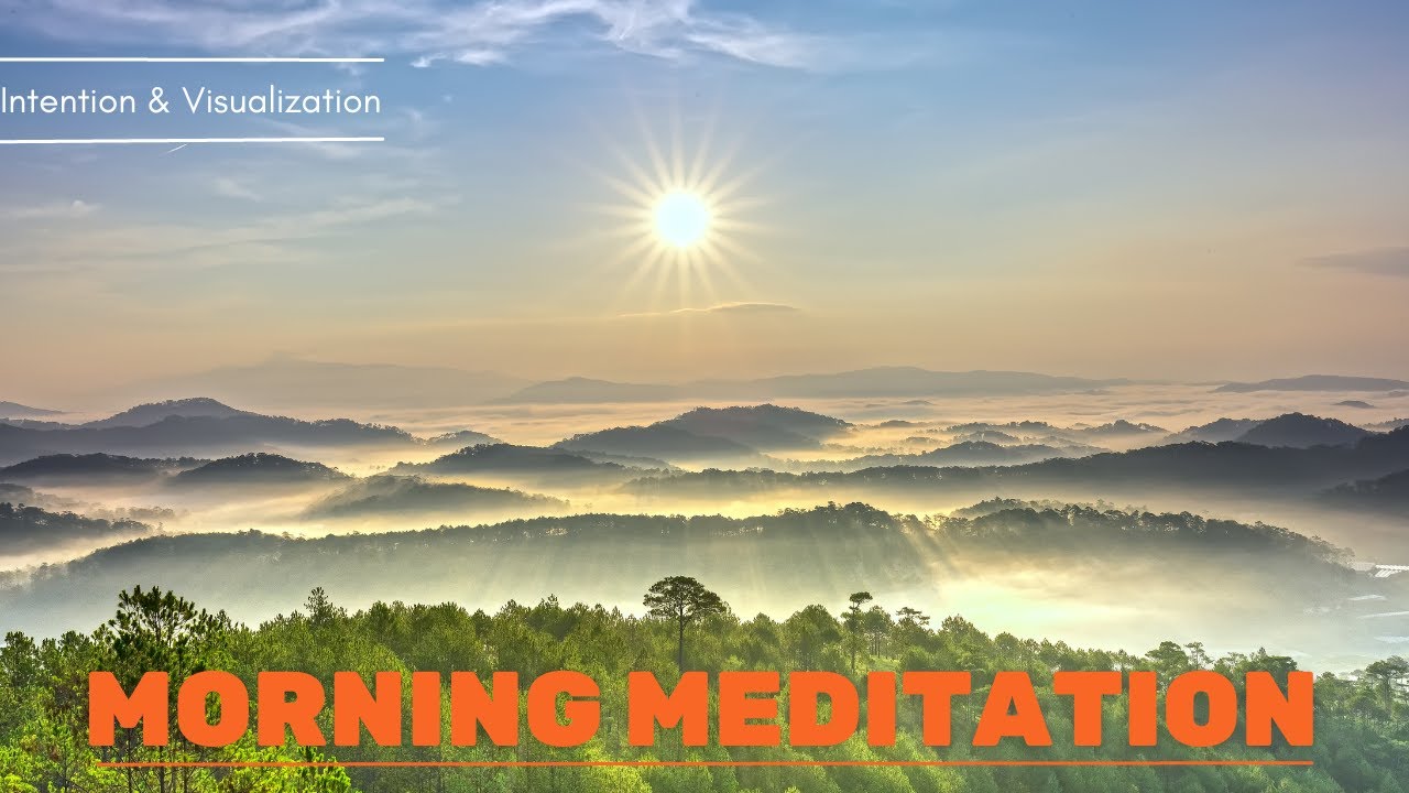 Guided MORNING Meditation - 14 Minutes to start your day by setting a ...