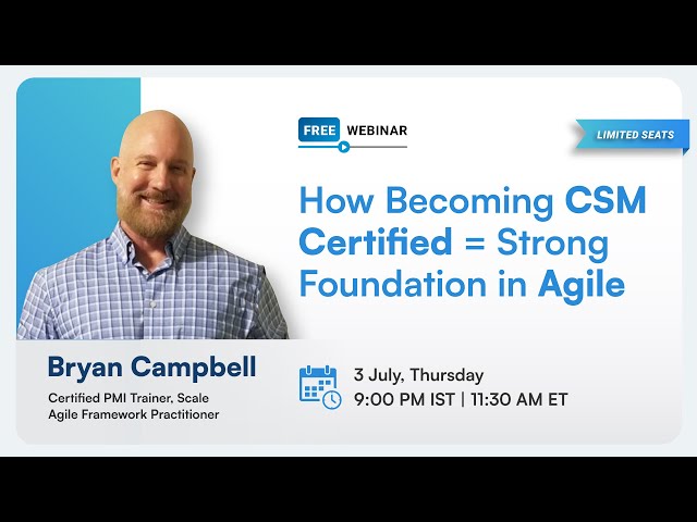 How to Get CSM Certificate in 2025 | Certified Scrum Master Roadmap | CSM Training | Simplilearn