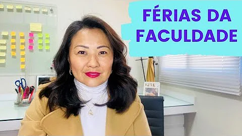 Tem férias na faculdade?