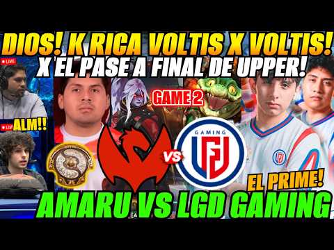 😲K1 vs OSITO x el pase a la FINAL de Upper - TI 2026😲analizan LGD GAMING vs AMARU Game 2 Closed SA