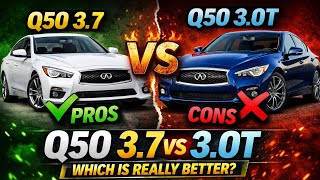 Infiniti Q50 3.7 vs 3.0T — Which One Is REALLY Worth It… 👀