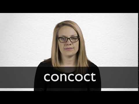 Video: Hoe om concocter uit te spreek?