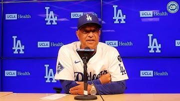Dodgers postgame: Dave Roberts encouraged by Teoscar Hernández, Mookie Betts & Max Muncy