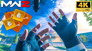 COD MW3 Zombies SOLO ZERO to DARK AETHER Gameplay 4K (No Commentary) MWZ