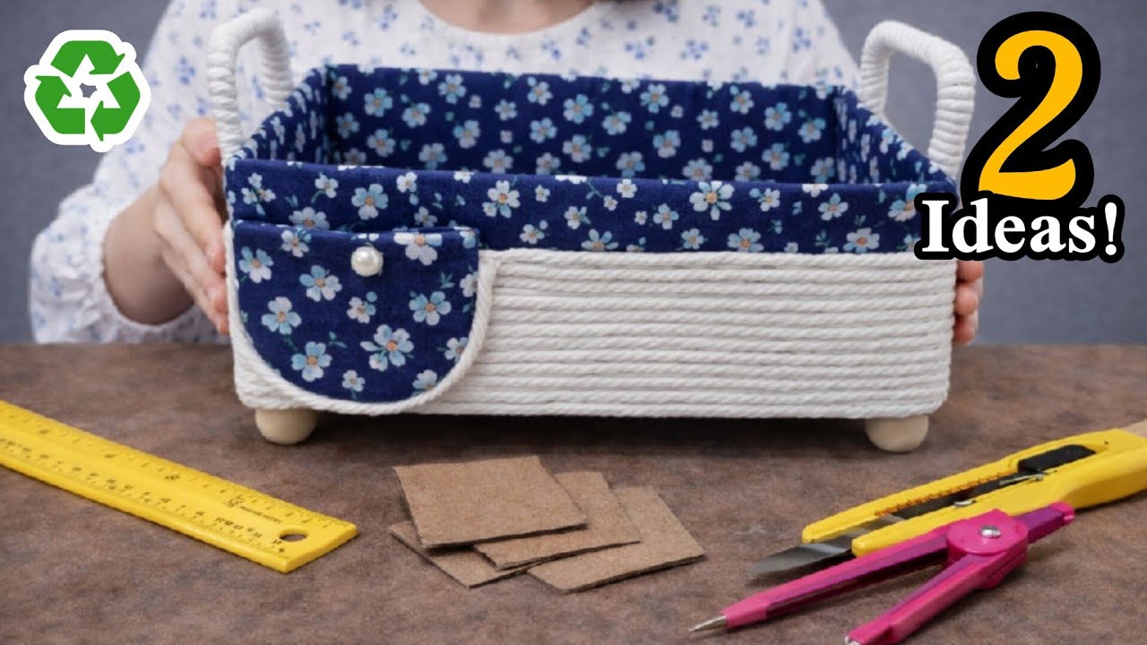 2 magical crafts with just Rope😱🥰 easy home decor projects..