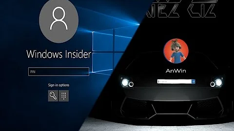Como mudar o fundo da tela de logon do Windows 10?