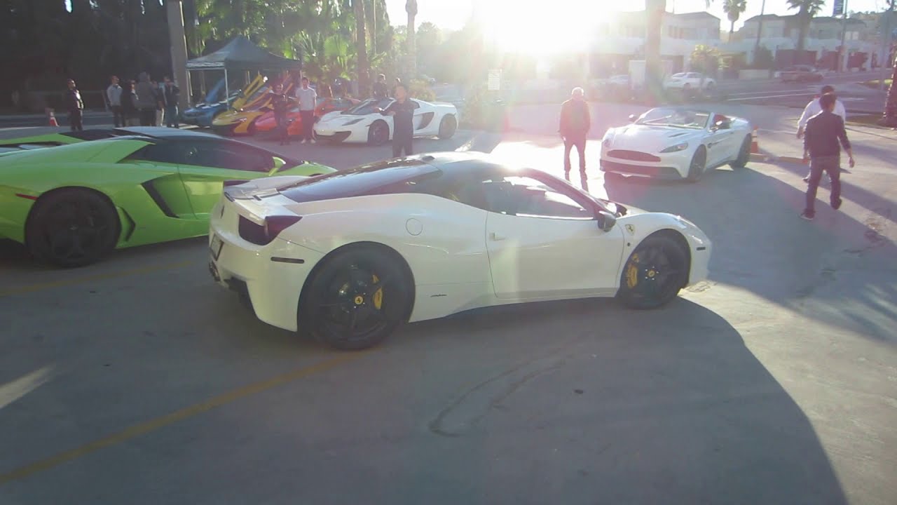 White Ferrari 458 Italia W Red Interior Exotic Affinity