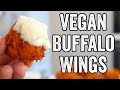 Cauliflower Buffalo Vegan 'Wings'