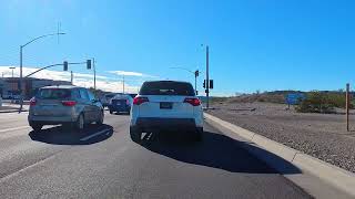 Morning Traffic in Bullhead City Arizona