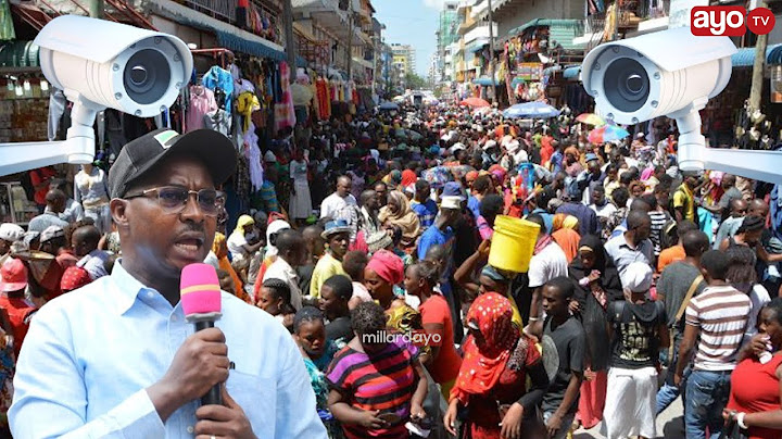 PANGA PANGUA KARIAKOO: DC MPOGOLO AFUNGUKA CCTV CAMERA ZITAKAVYOFUNGWA "WAONDOE"