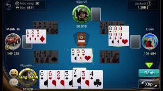 Chơi game bài Online trên điện thoại | Chơi phỏm 9 lá | Tìm kiếm ván Ù screenshot 1