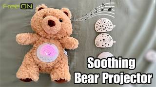 Free2Play Soothing Plush Bear Projector