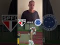 SOUZA COMENTA VITÓRIA DO SÃO PAULO CONTRA O CRUZEIRO POR 4 A 1