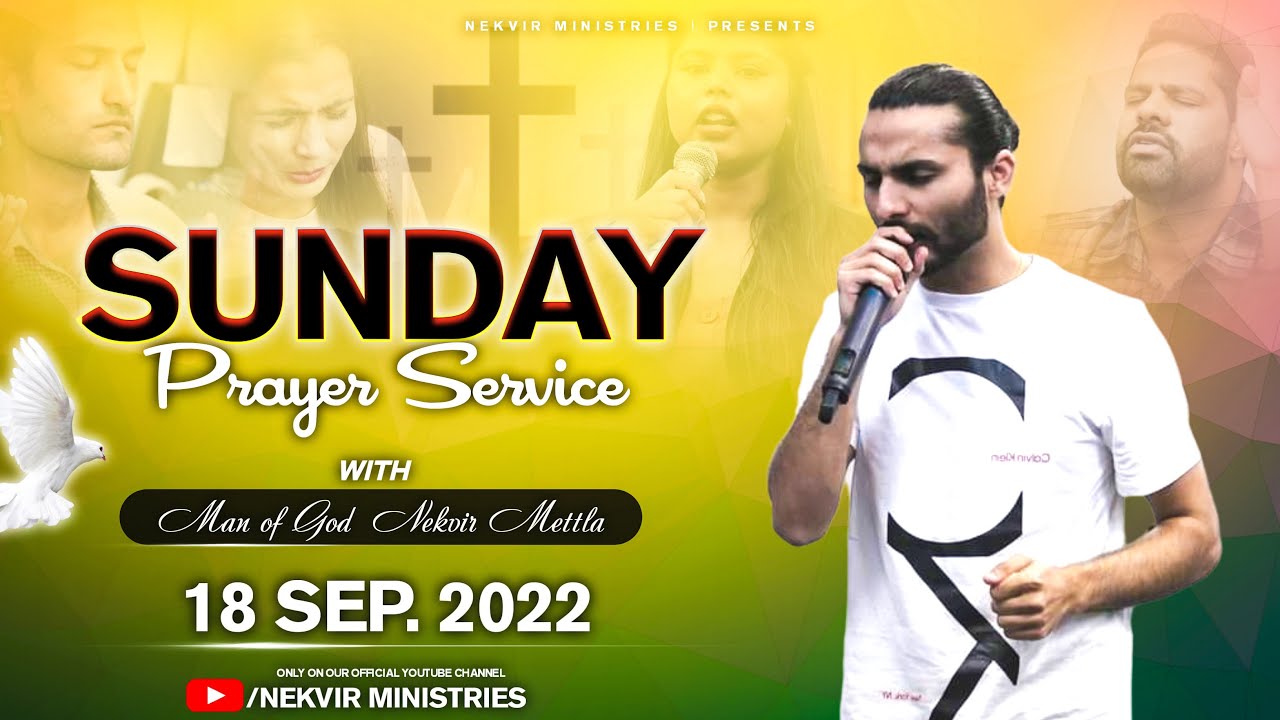 SUNDAY SERVICE AT MINISTRY OF REVELATION || (18-09-2022) || NEKVIR MINISTRIES ||