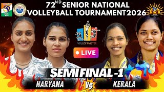 SEMI FINAL1 | WOMEN| HARYANA VS KERALA | 72 ND  SENIOR NATIONAL VOLLEYBALL CHAMPIONSHIP 2026 screenshot 3